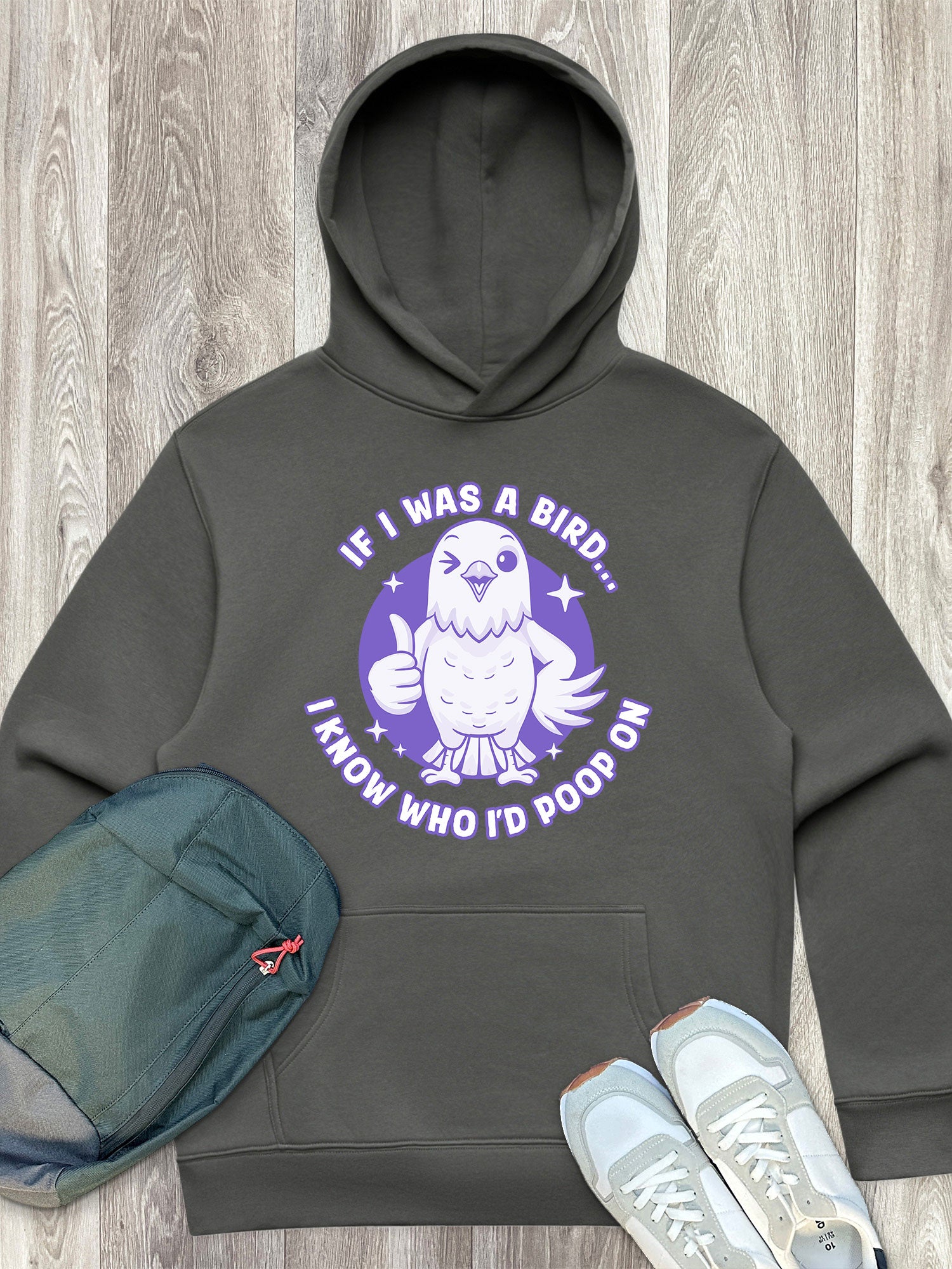 If I Was A Bird Men's Comfort Hood