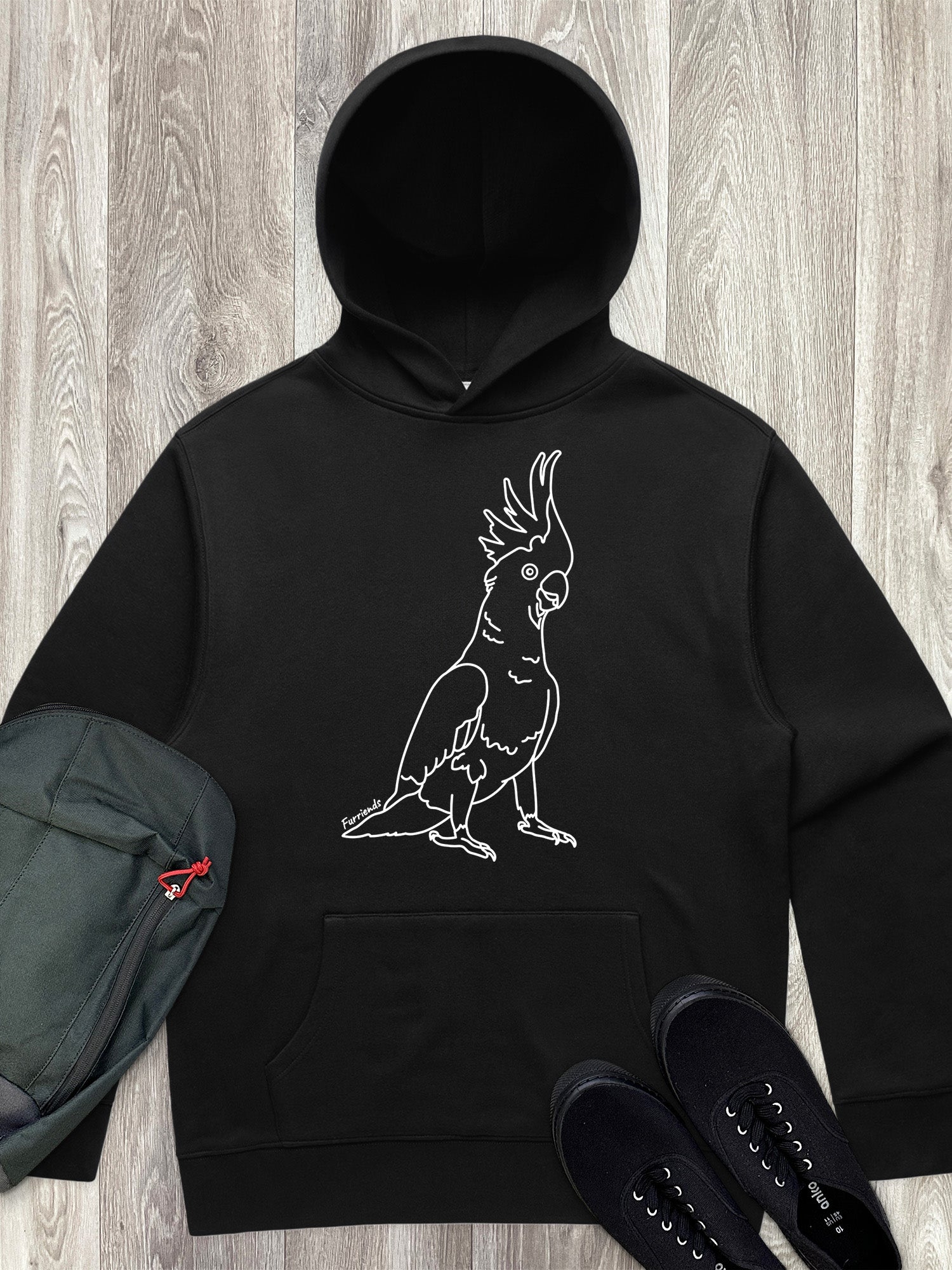 Sulphur-Crested Cockatoo Men's Comfort Hood