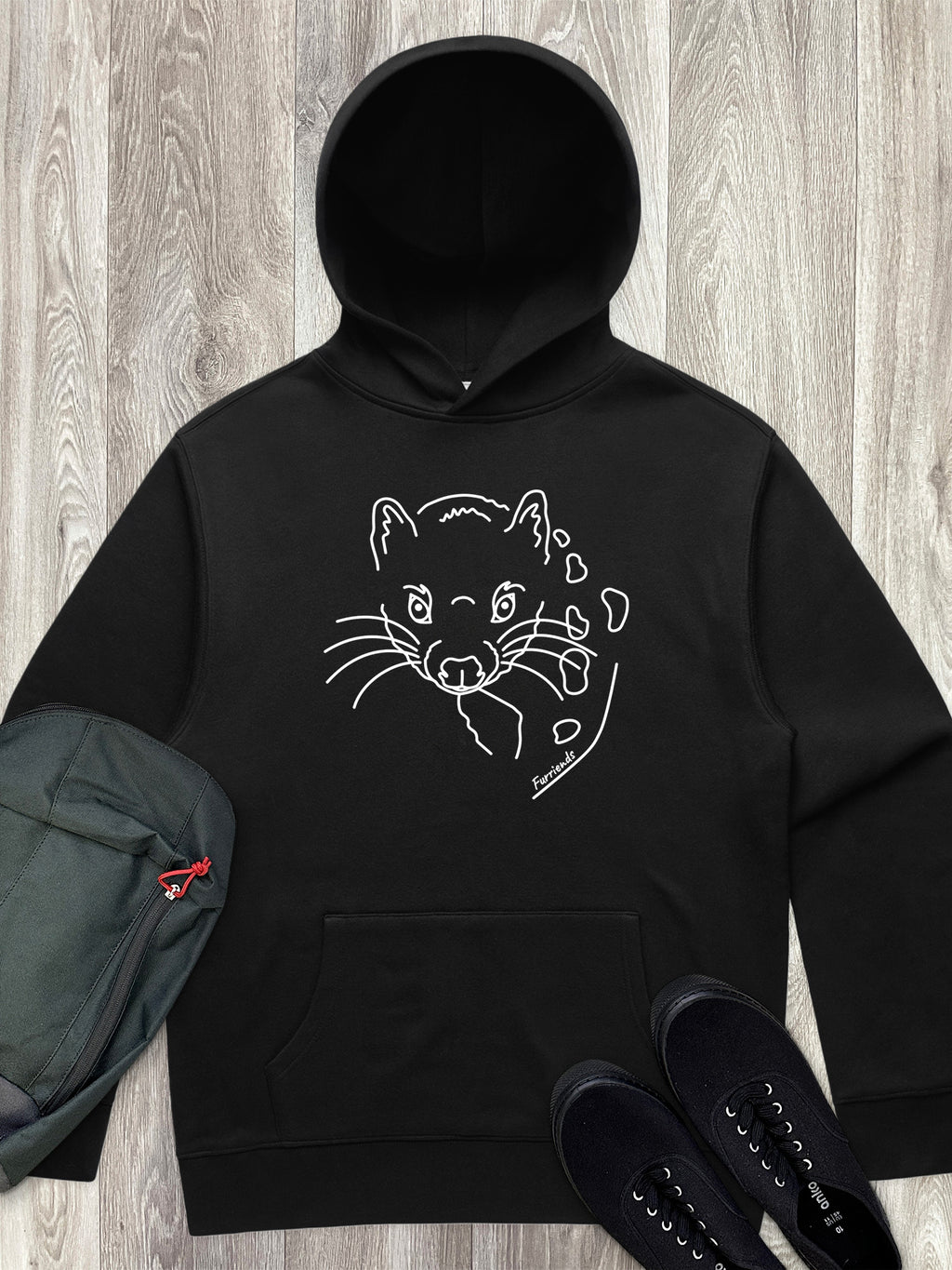 Spotted-tailed Quoll Men's Comfort Hood