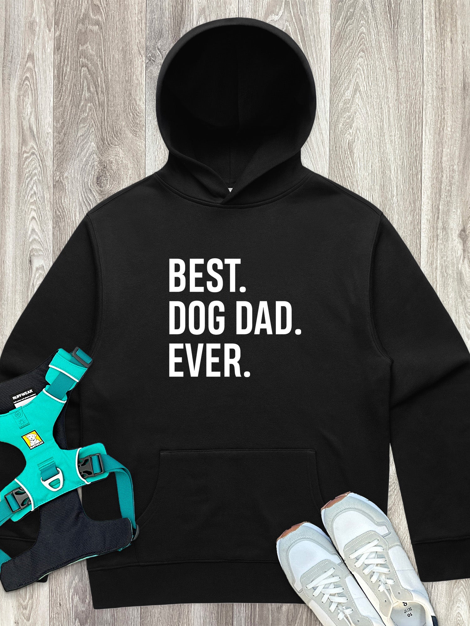 Best. Dog Dad. Ever. Men's Comfort Hood