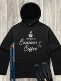 Canines & Coffee Men's Comfort Hood