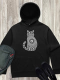 Cat Mandala Men's Comfort Hood