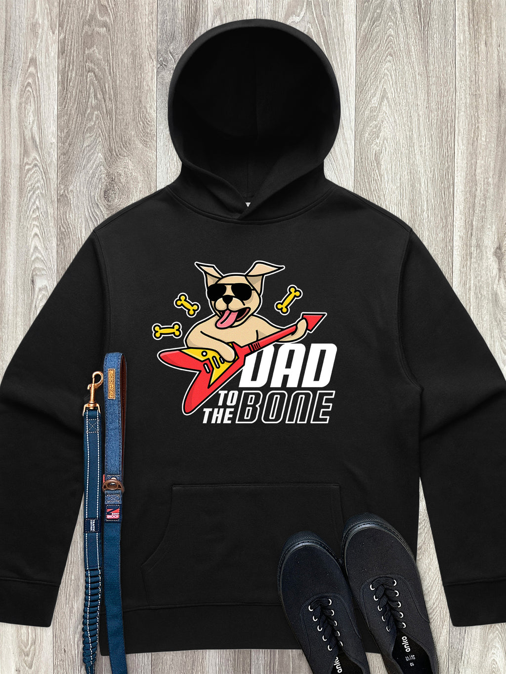 Dad To The Bone Men's Comfort Hood