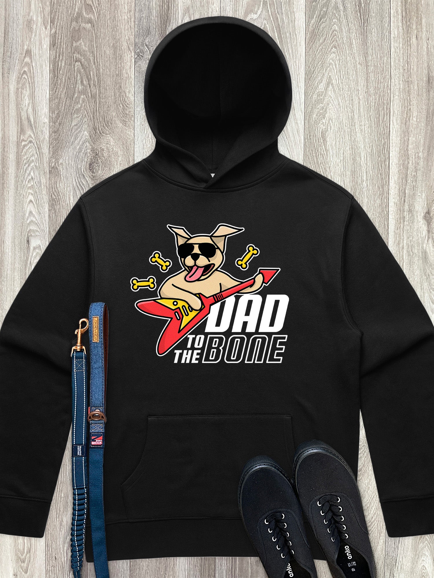 Dad To The Bone Men's Comfort Hood