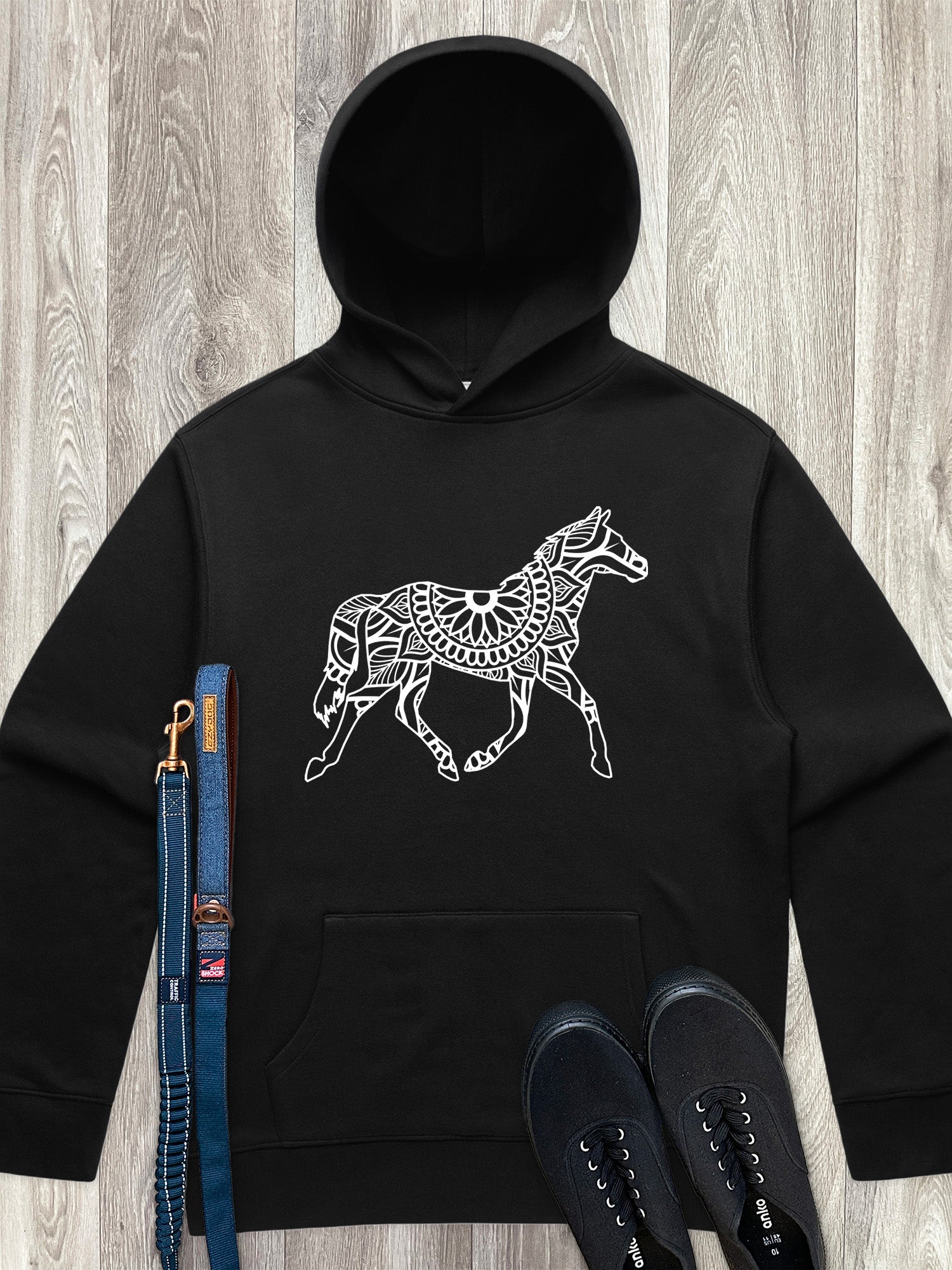Horse Mandala Men's Comfort Hood