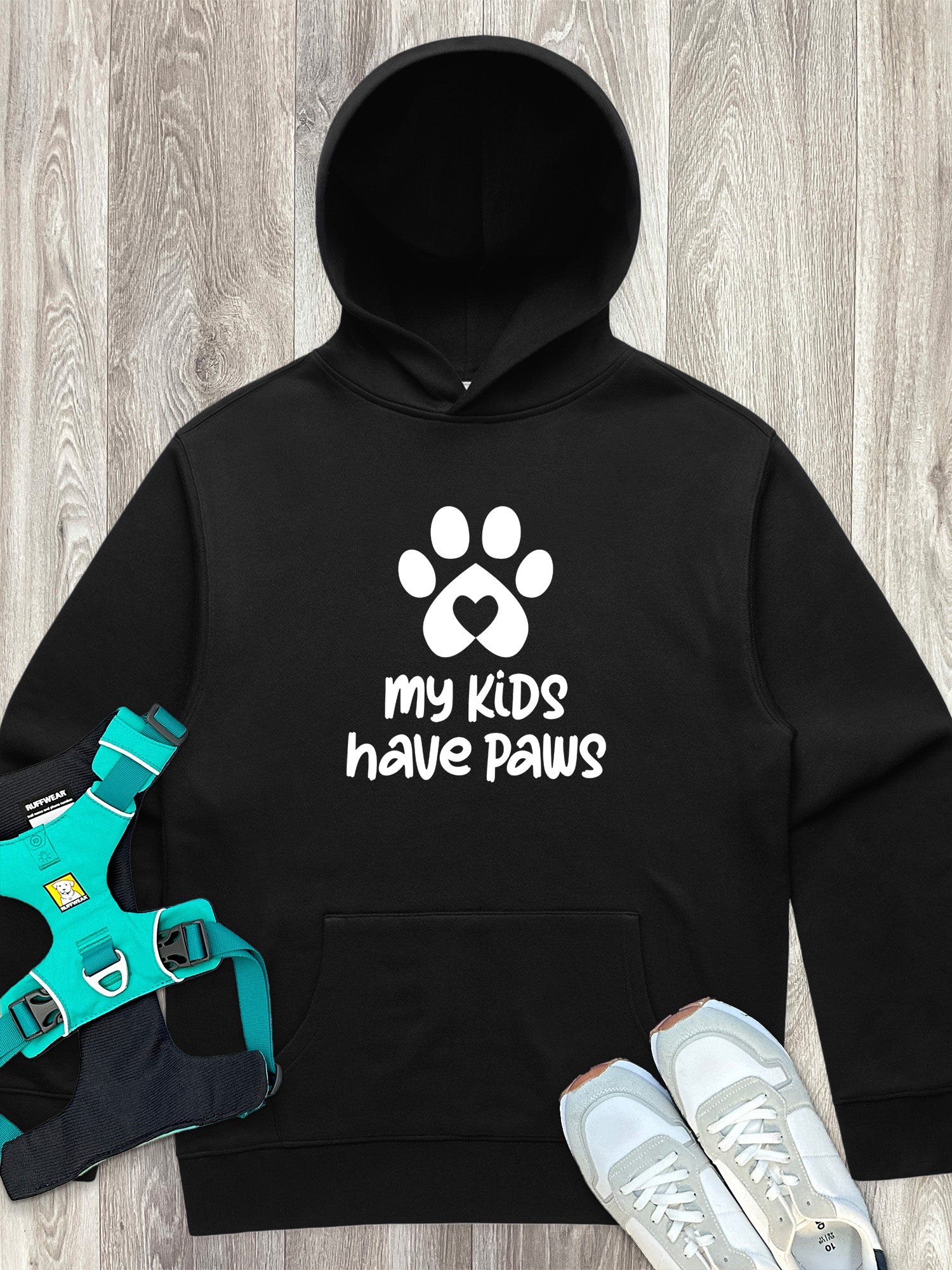 My Kids Have Paws Men's Comfort Hood