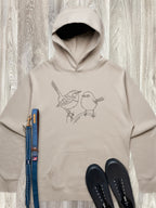 Superb Fairy Wren Men's Comfort Hood