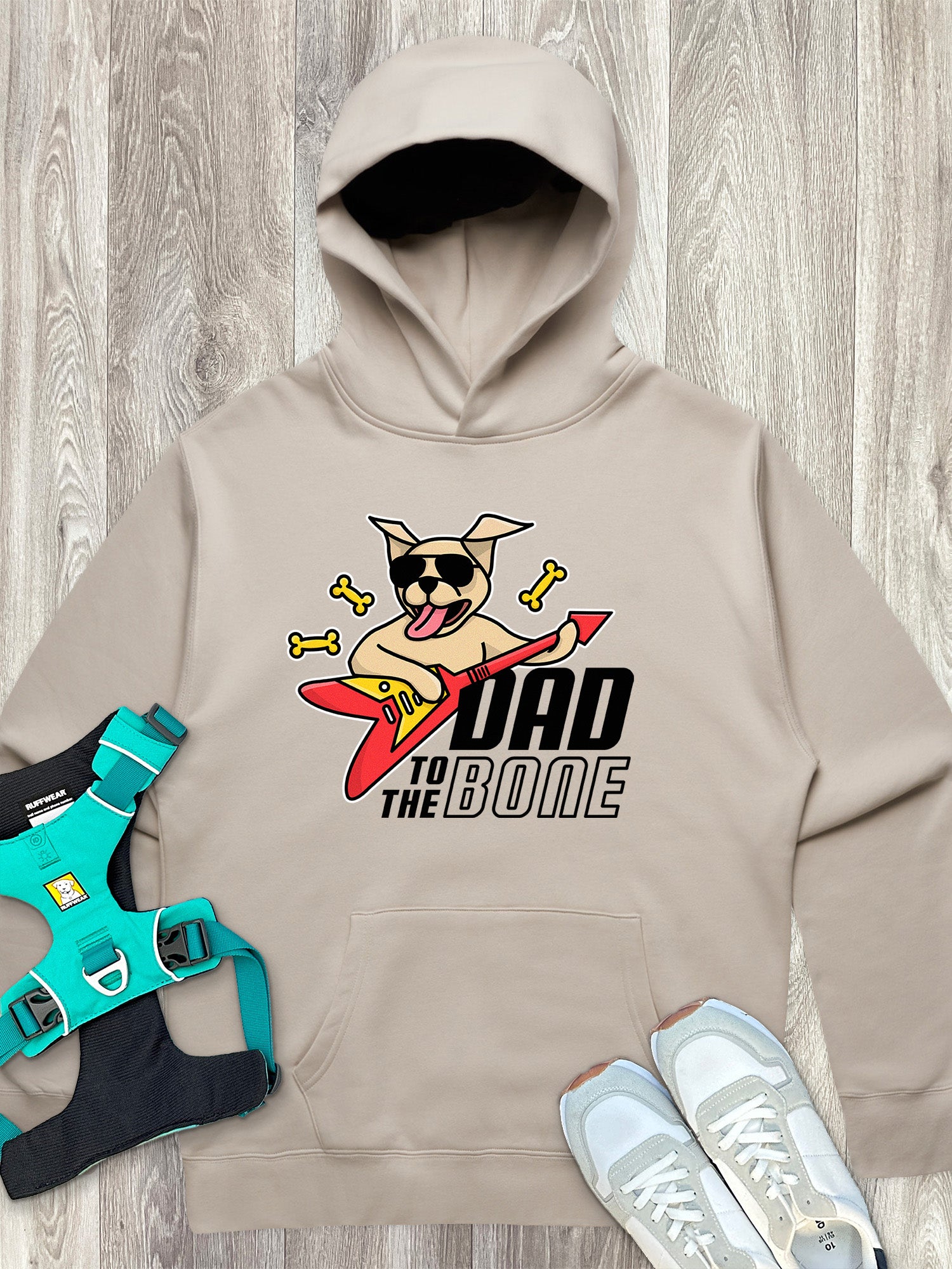 Dad To The Bone Men's Comfort Hood