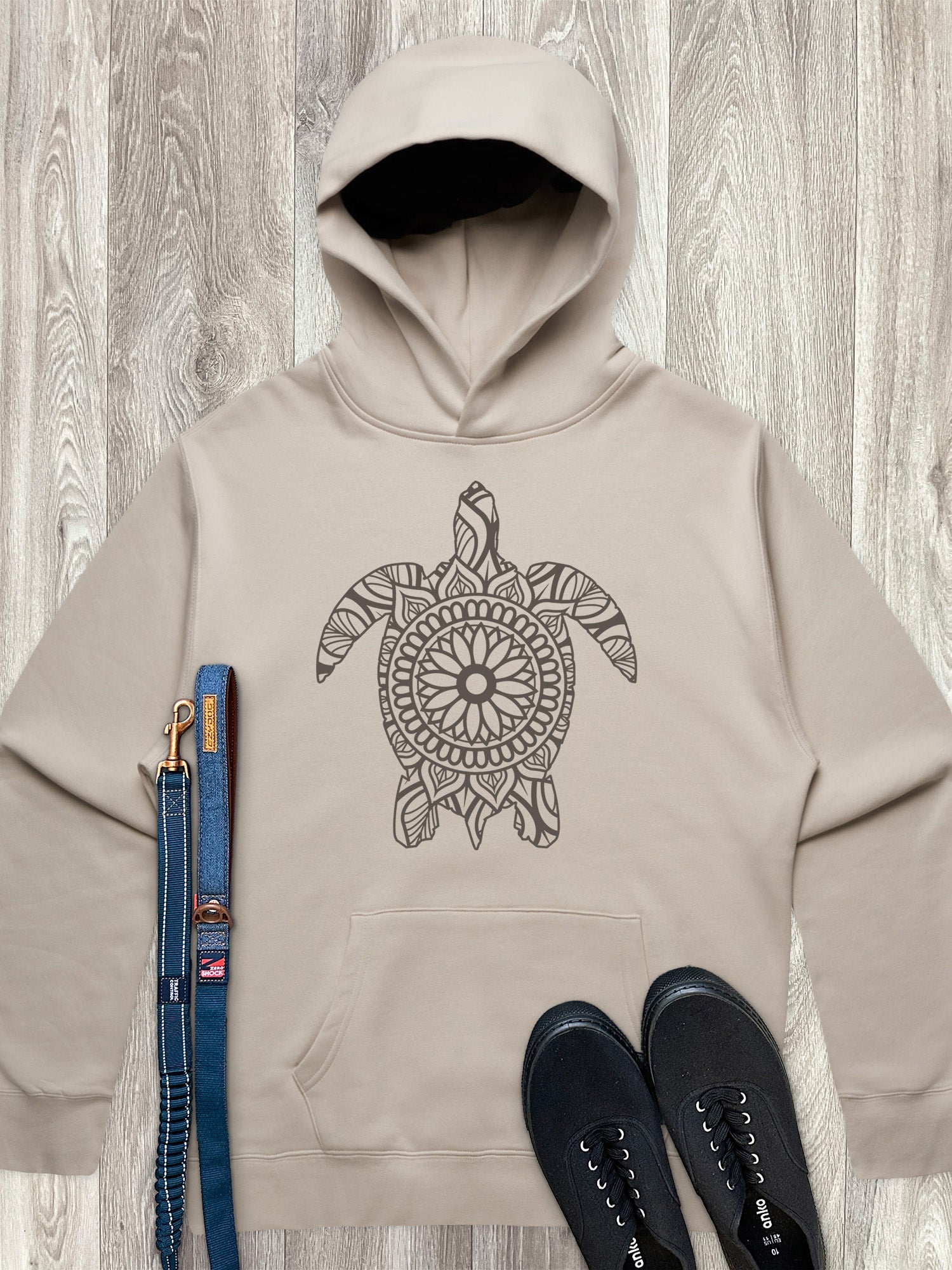 Turtle Mandala Men's Comfort Hood