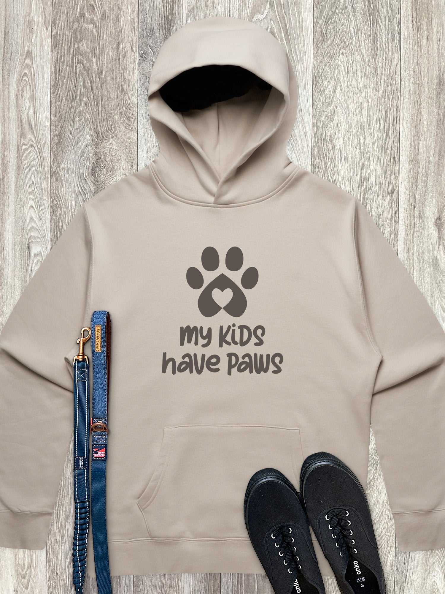 My Kids Have Paws Men's Comfort Hood