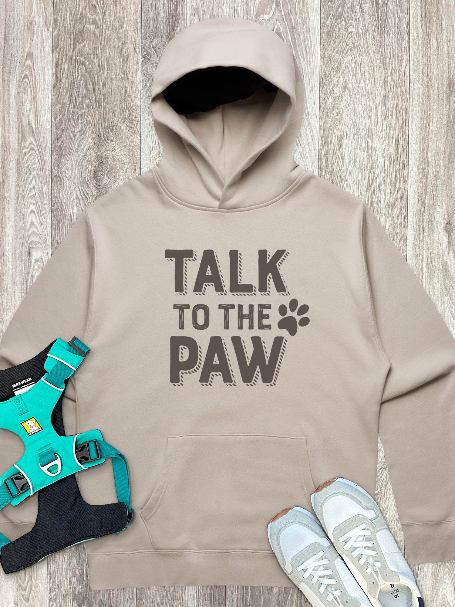 Talk To The Paw Men's Comfort Hood