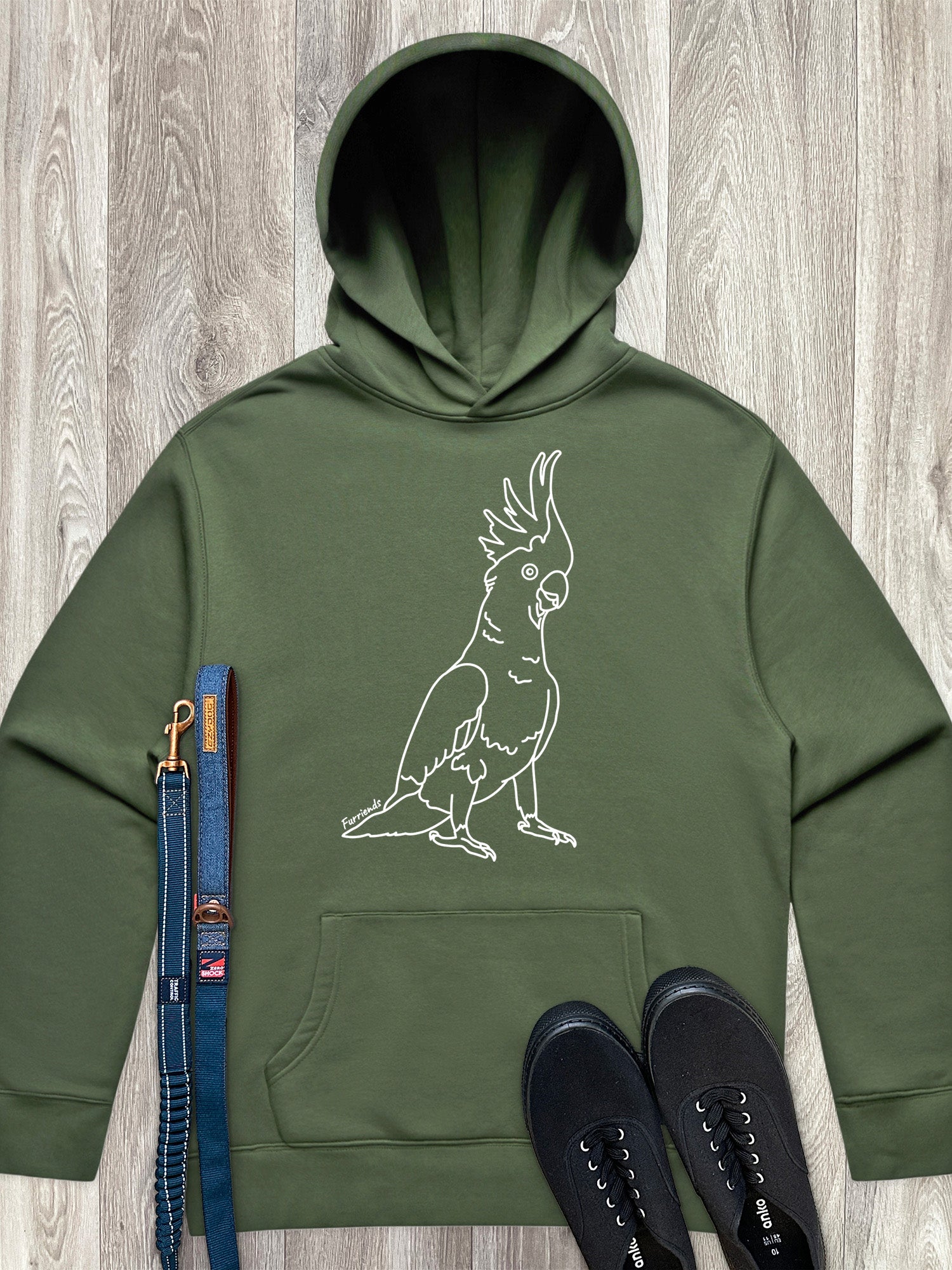 Sulphur-Crested Cockatoo Men's Comfort Hood