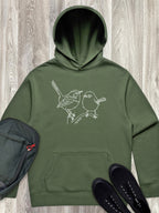 Superb Fairy Wren Men's Comfort Hood