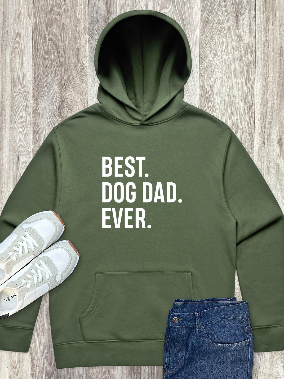 Best. Dog Dad. Ever. Men&#39;s Comfort Hood