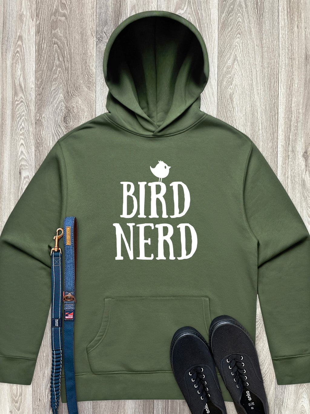 Bird Nerd Men's Comfort Hood