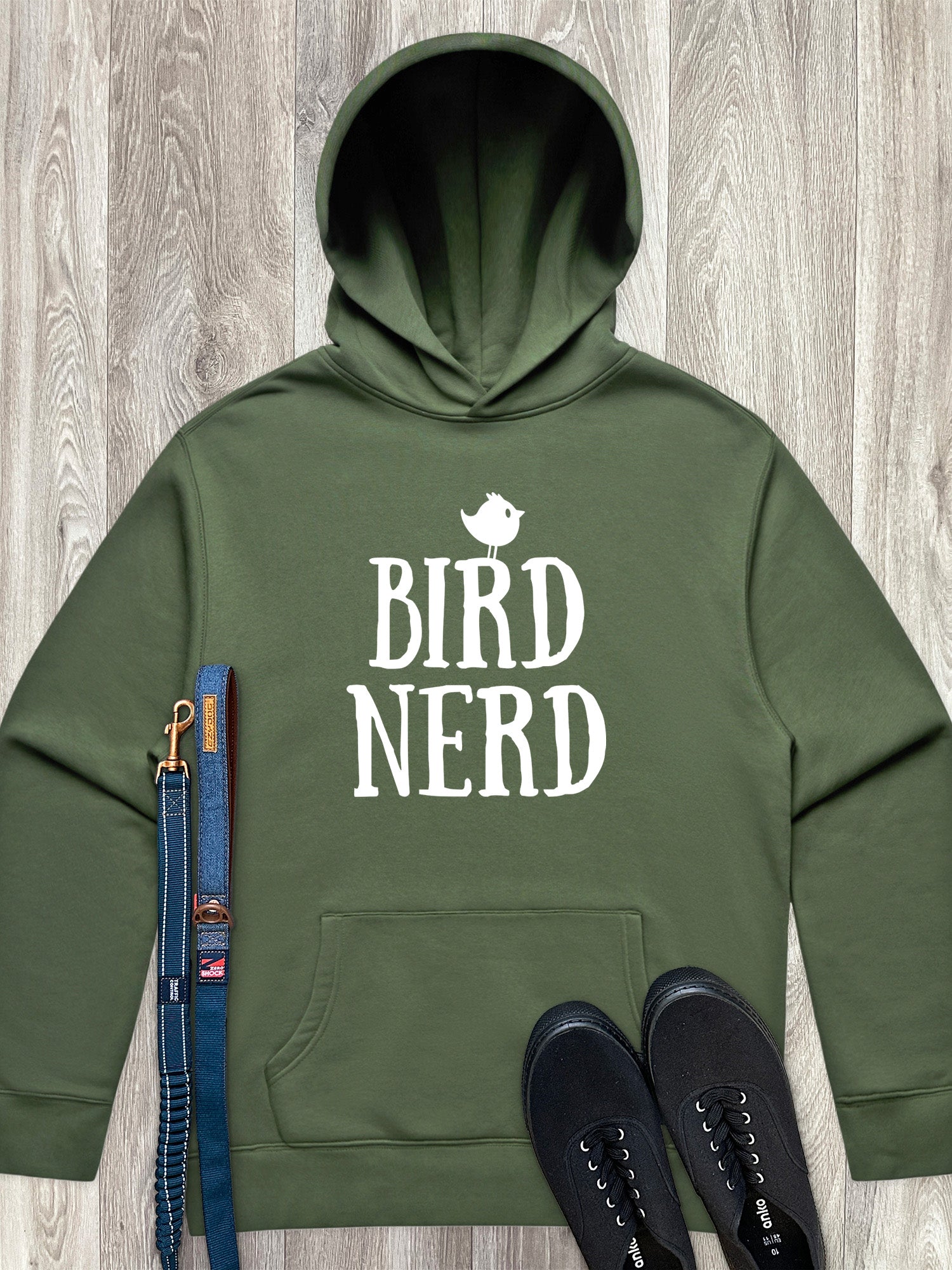 Bird Nerd Men's Comfort Hood