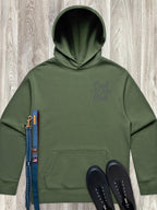 Cool Cat Dad Club Signature Script Men's Comfort Hood