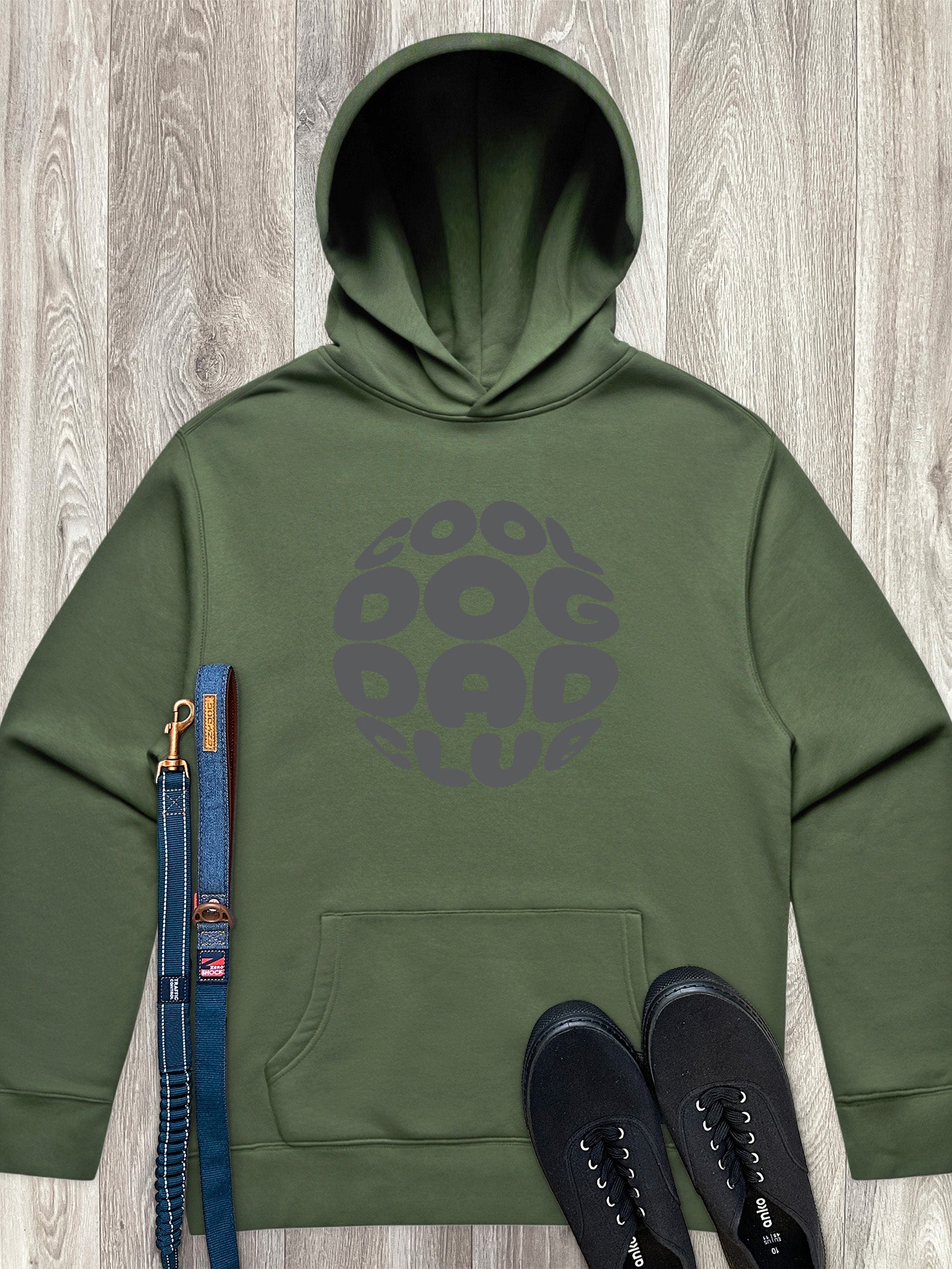 Cool Dog Dad Club Orb Men's Comfort Hood