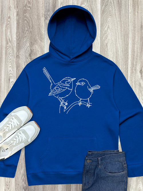 Superb Fairy Wren Men's Comfort Hood