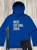 Best. Cat Dad. Ever. Men's Comfort Hood