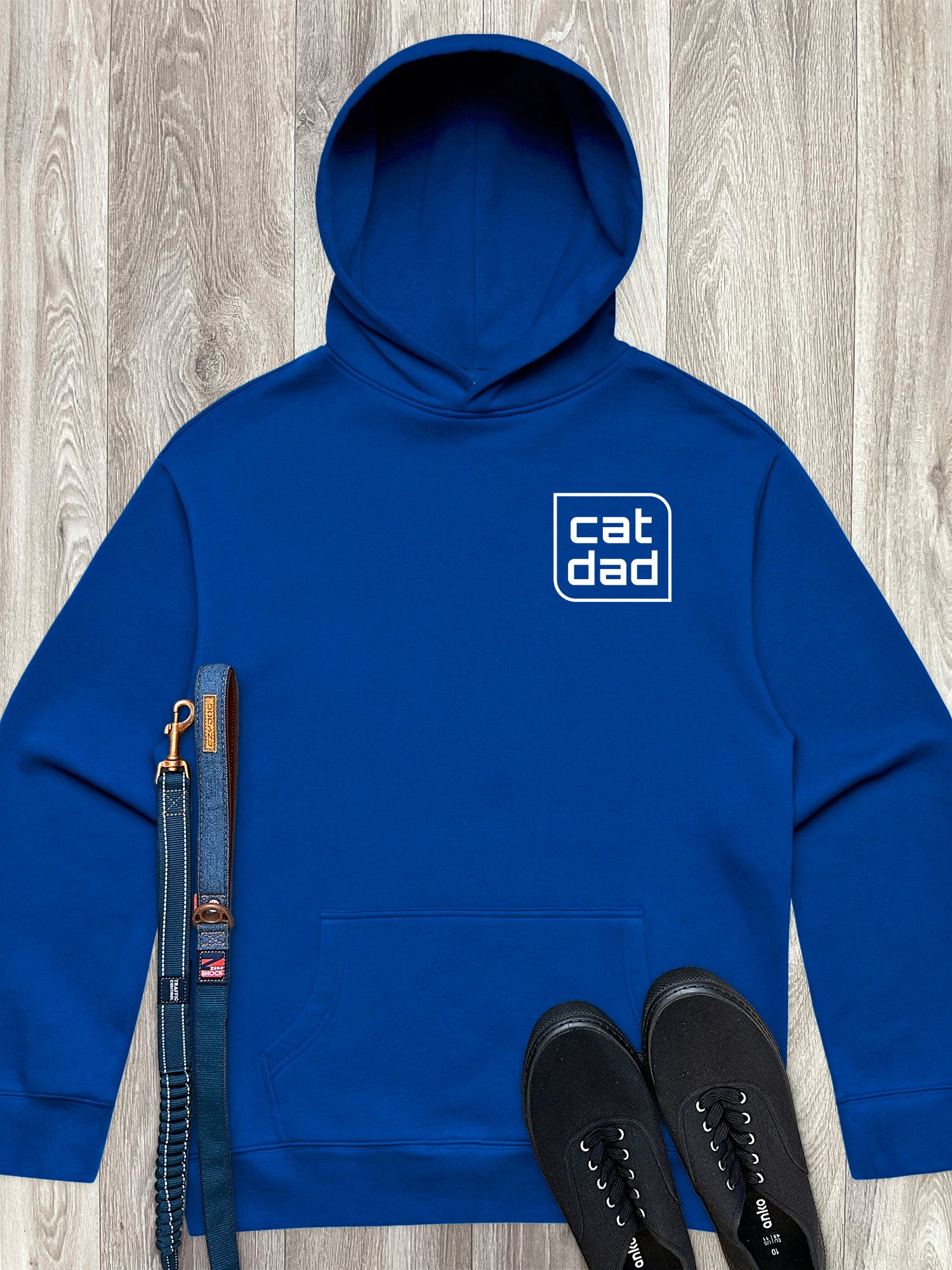 Cat Dad Men's Comfort Hood