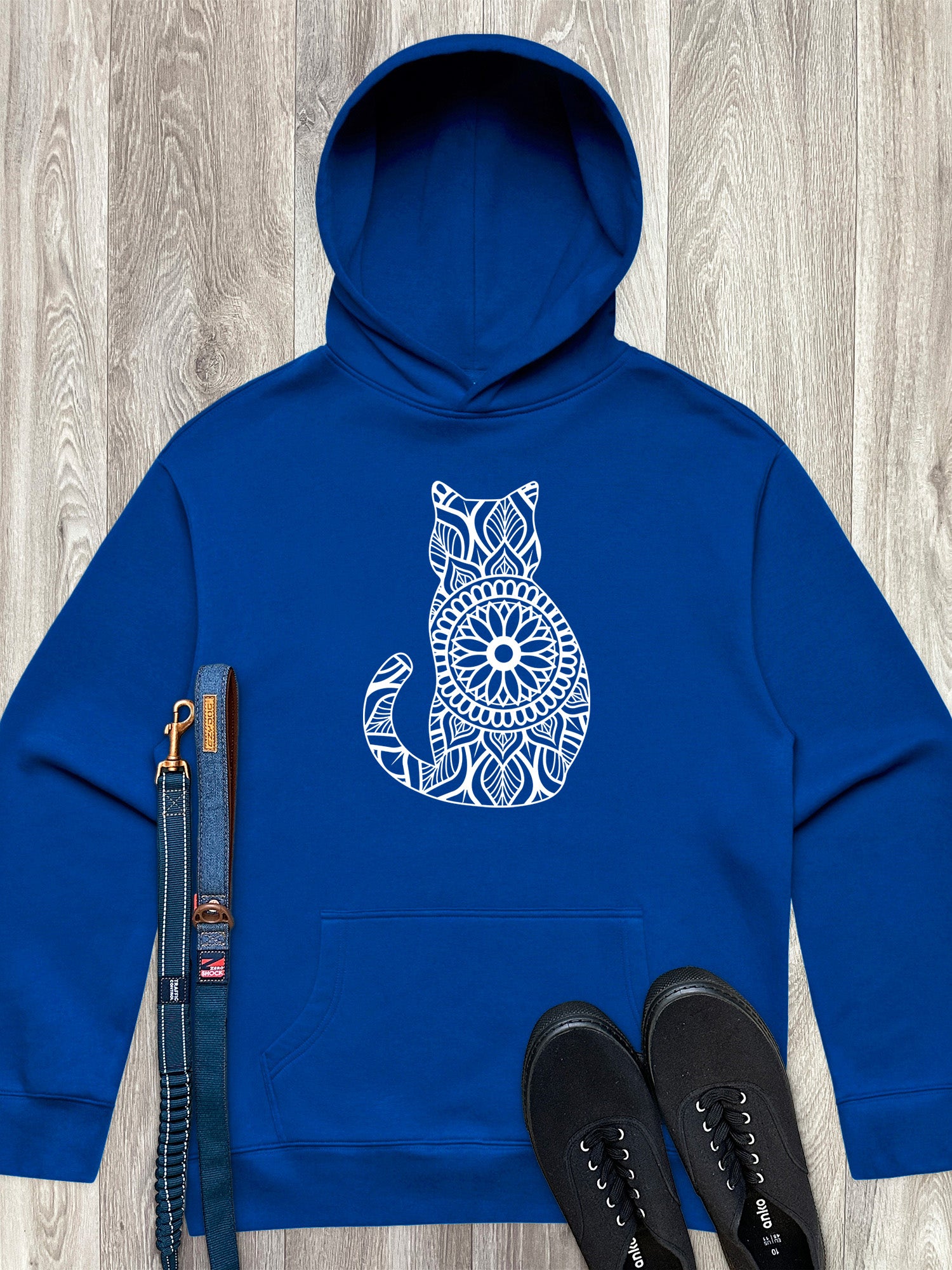 Cat Mandala Men's Comfort Hood