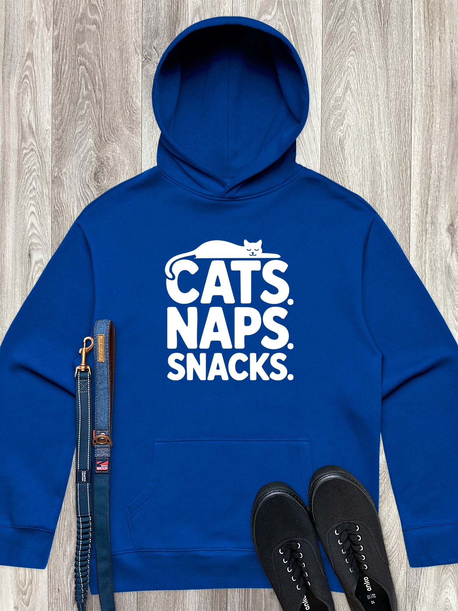 Cats. Naps. Snacks. Men's Comfort Hood