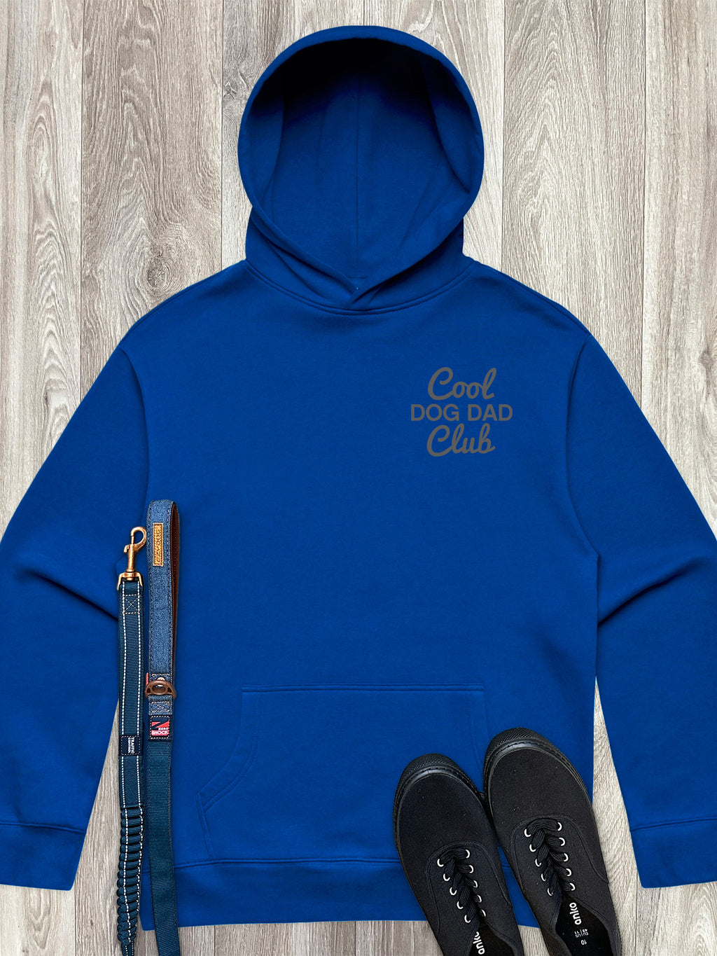 Cool Dog Dad Club Signature Script Men's Comfort Hood