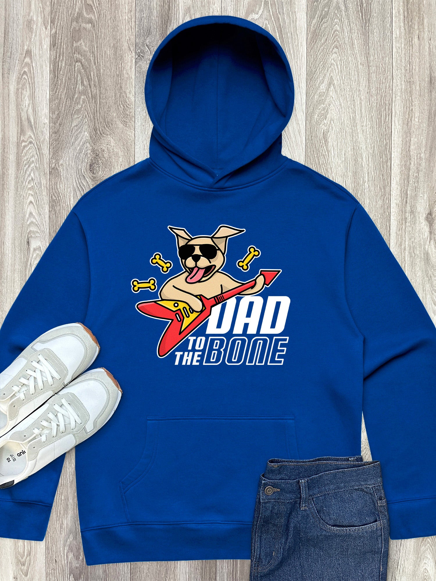 Dad To The Bone Men's Comfort Hood