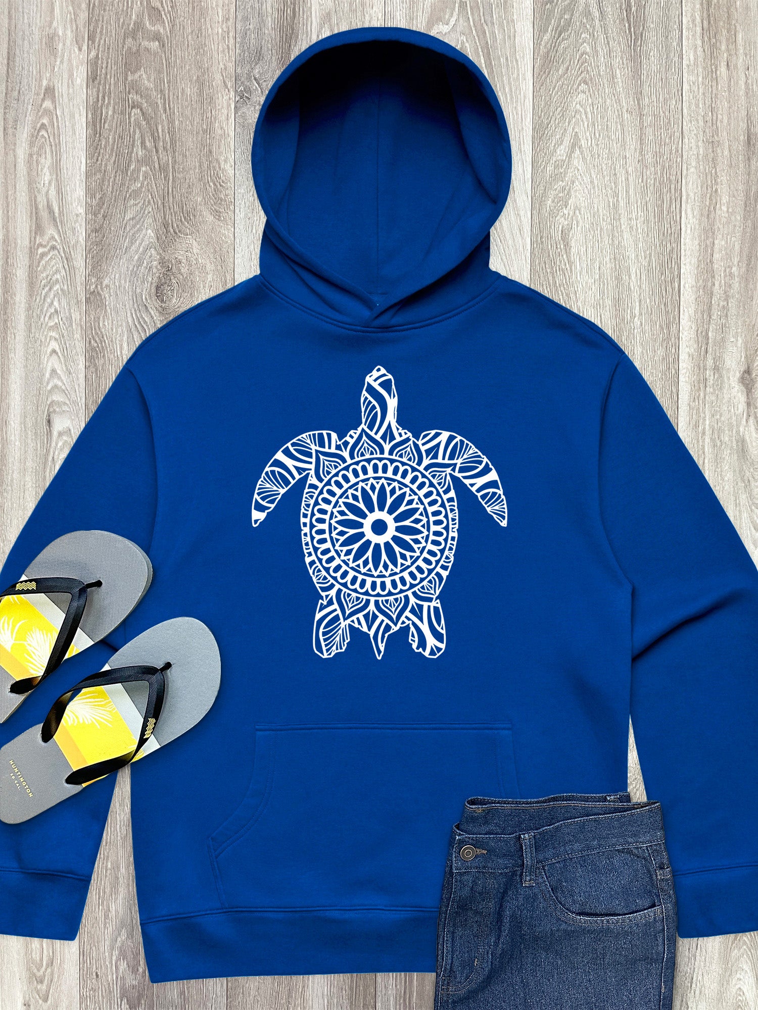 Turtle Mandala Men's Comfort Hood