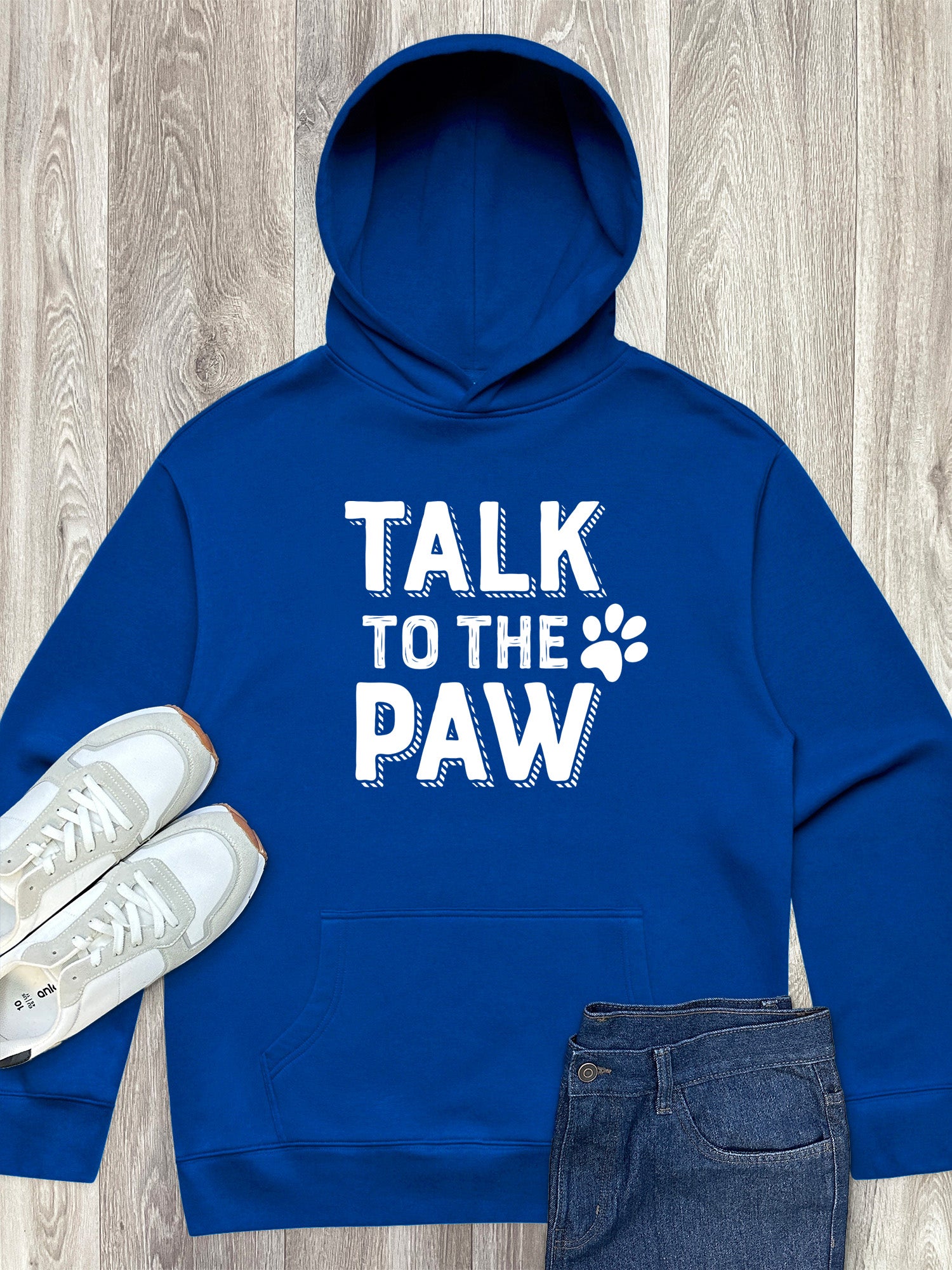 Talk To The Paw Men's Comfort Hood
