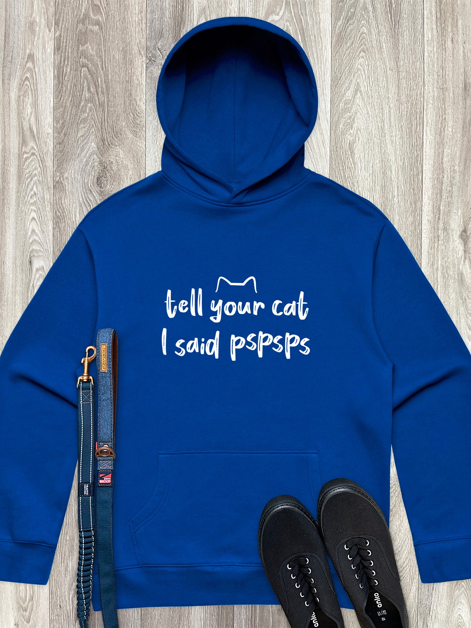 Tell Your Cat I Said pspsps Men's Comfort Hood