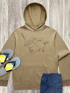 Superb Fairy Wren Men's Comfort Hood