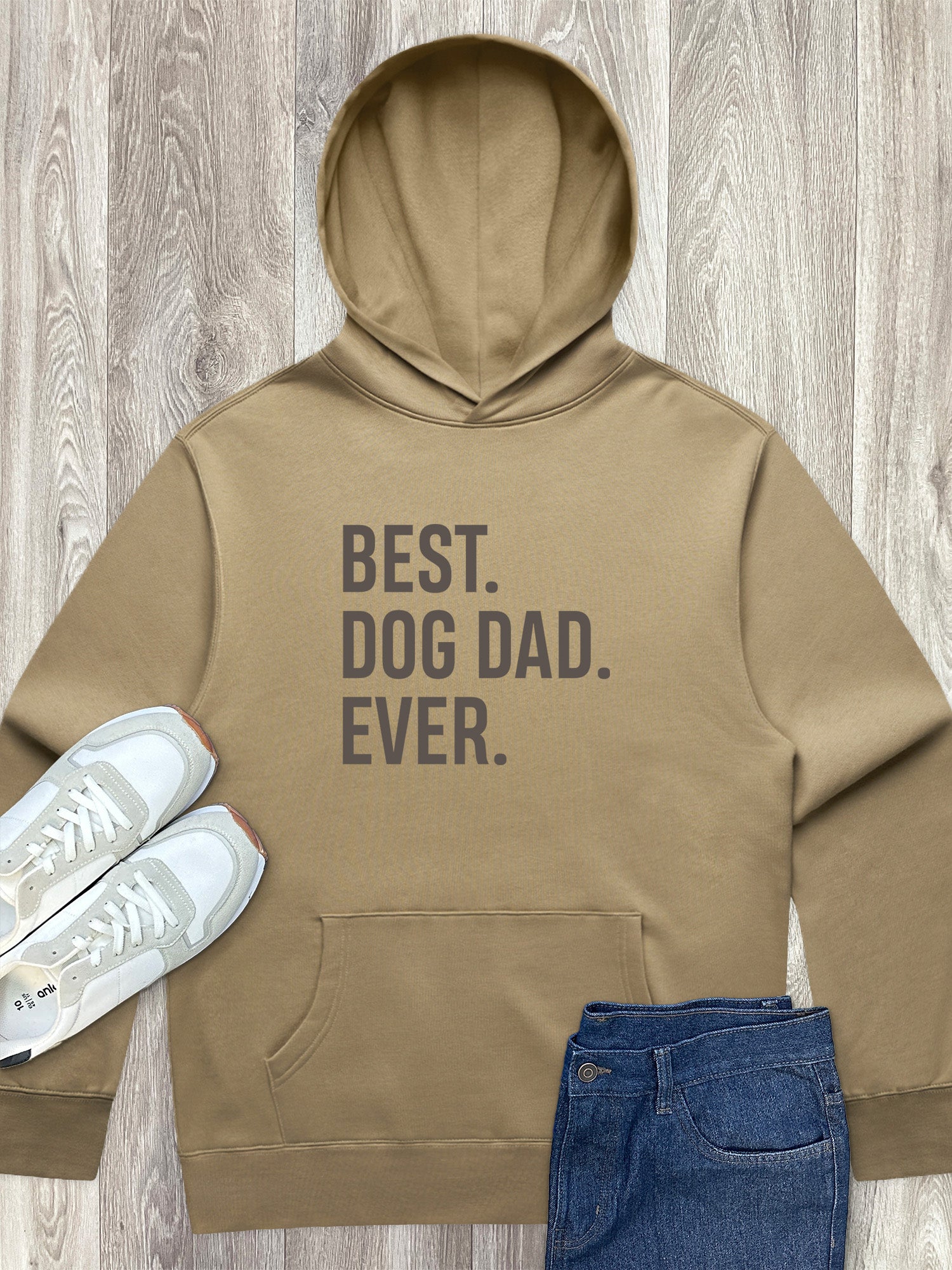 Best. Dog Dad. Ever. Men's Comfort Hood