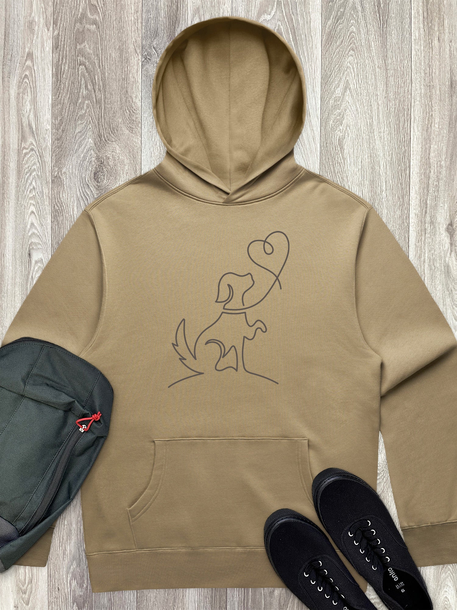 Hope, Life, Love Men's Comfort Hood