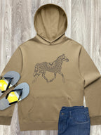 Horse Mandala Men's Comfort Hood