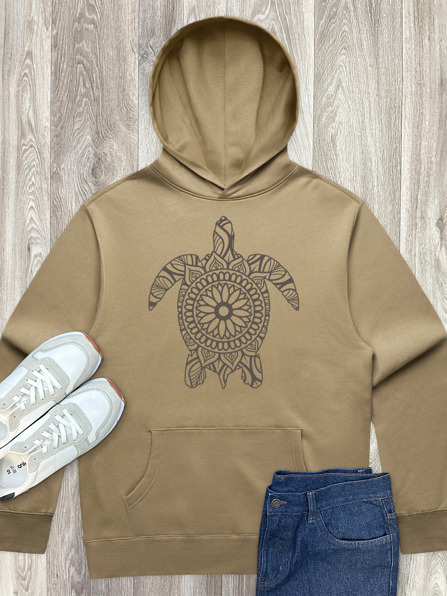 Turtle Mandala Men's Comfort Hood