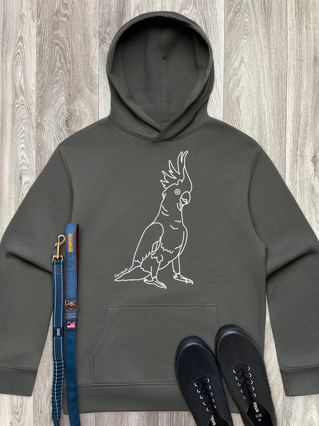 Sulphur-Crested Cockatoo Men's Comfort Hood