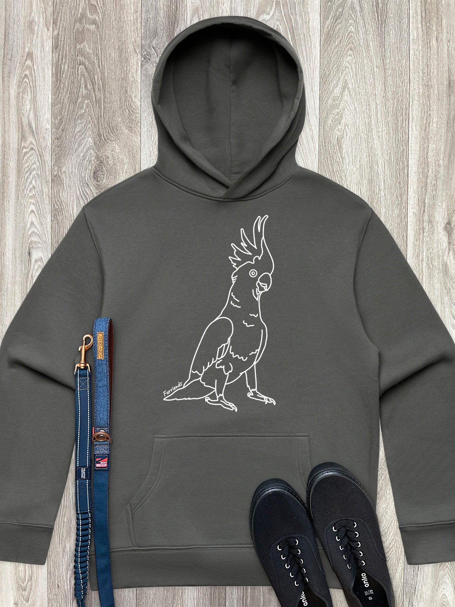 Sulphur-Crested Cockatoo Men's Comfort Hood