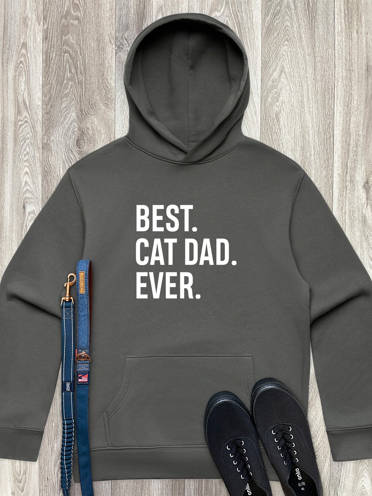 Best. Cat Dad. Ever. Men's Comfort Hood