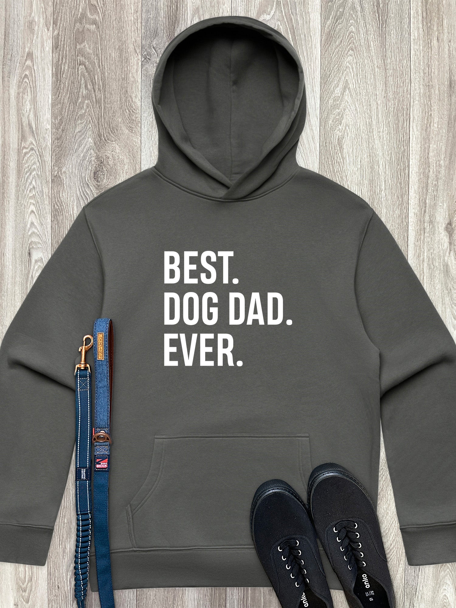 Best. Dog Dad. Ever. Men's Comfort Hood