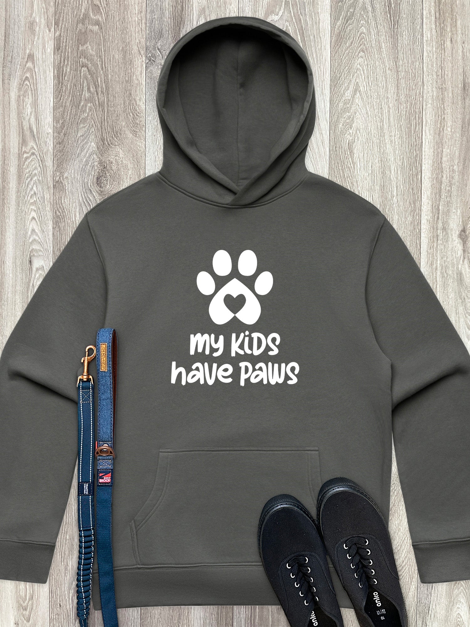 My Kids Have Paws Men's Comfort Hood