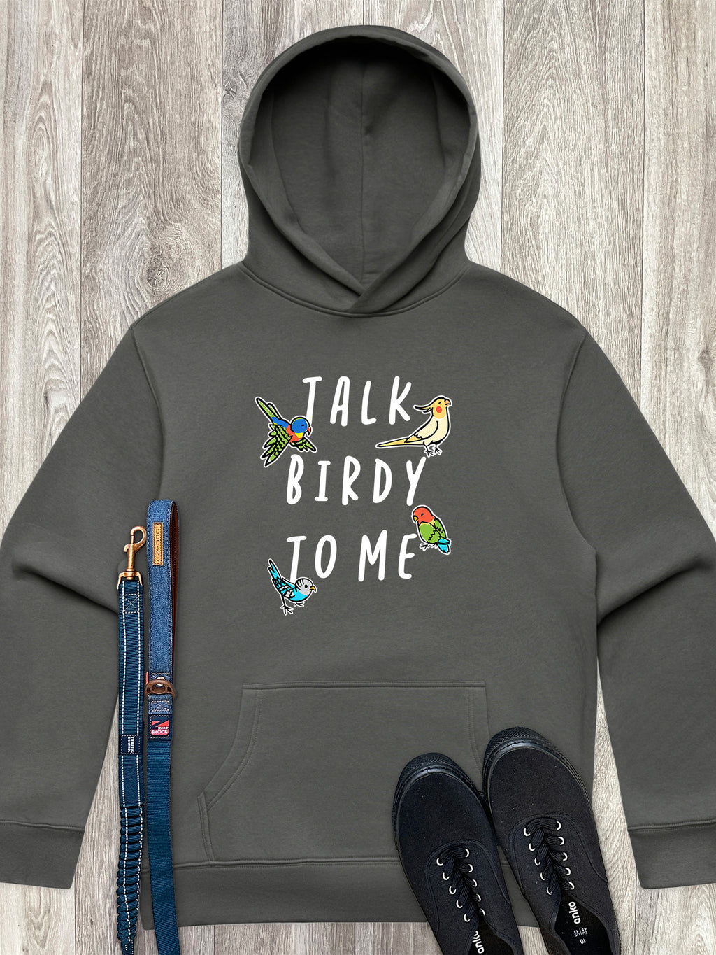 Talk Birdy To Me Men's Comfort Hood