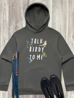 Talk Birdy To Me Men's Comfort Hood