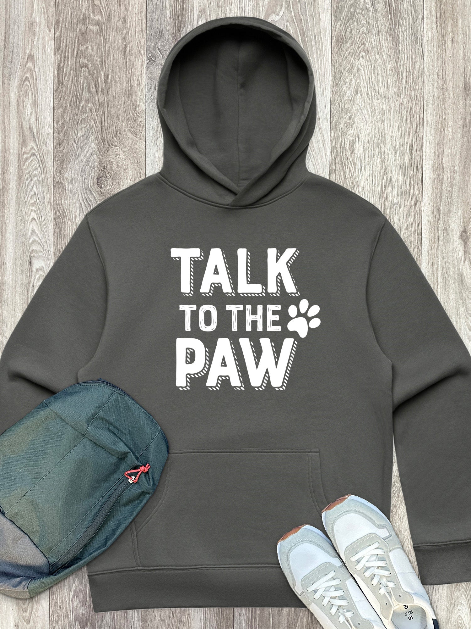 Talk To The Paw Men's Comfort Hood