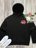 Cat Mum Heart Tattoo Women's Comfort Hood