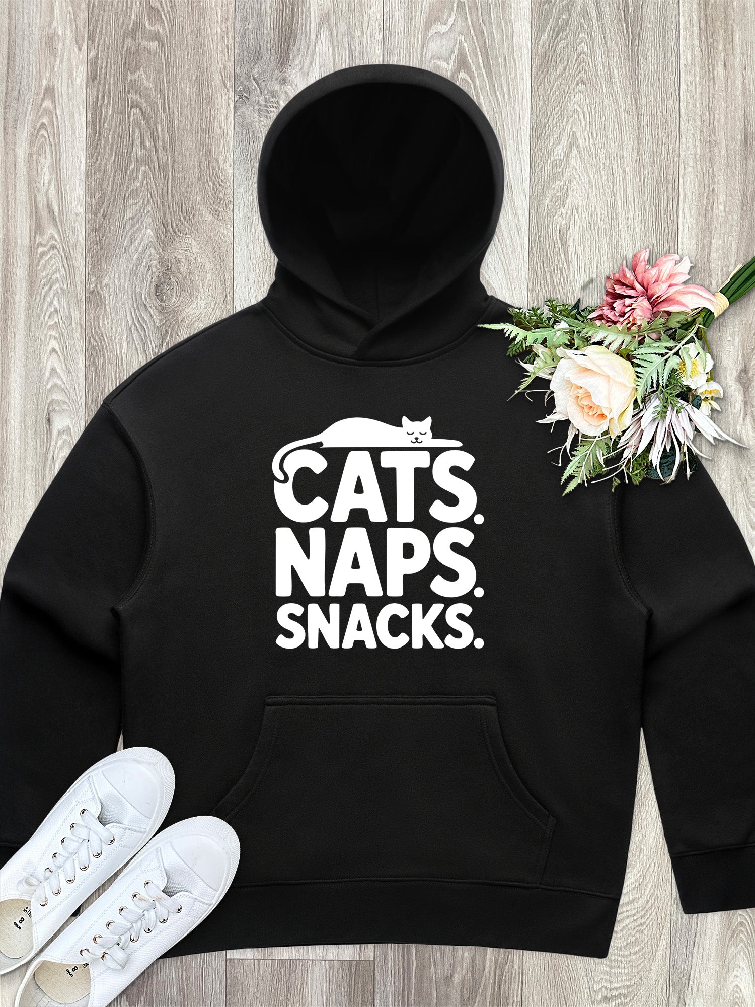 Cats. Naps. Snacks. Women's Comfort Hood