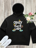 Crazy Duck Lady Women's Comfort Hood