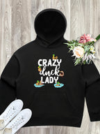 Crazy Duck Lady Women's Comfort Hood