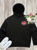 Dog Mother Heart Tattoo Women's Comfort Hood